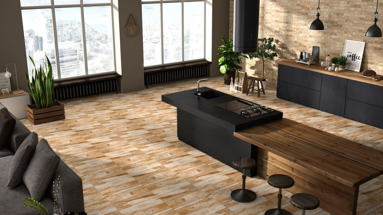 ​Are Wood Porcelain Tiles Suitable for Bathrooms and Kitchens?